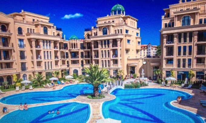 Sunny Beach Apartment | Aphrodite Gardens Studio-Apartment D-102