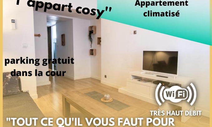 Montbrison Apartment | appart cosy,calme à 2 pas du centre de montbrison