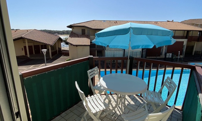 Vieux-Boucau-les-Bains Apartment | Appartement T2 à Vieux Boucau à 25 m du Lac Marin