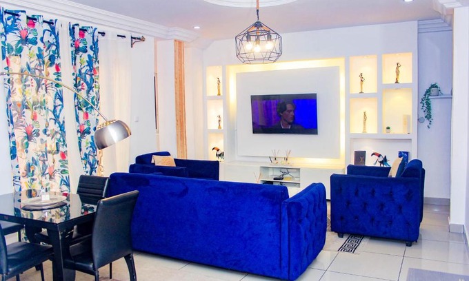 Douala Apartment | Appartement cosy blue bonapriso