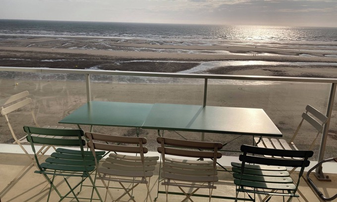 Hardelot-Plage Apartment | Appartement vue mer 6-8 Couchages Refait à Neuf Proche Centre Station