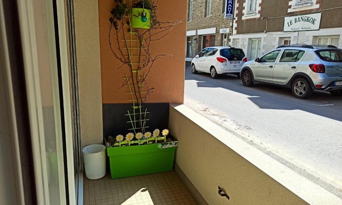 Saint-Cast-le-Guildo Apartment | Appartement d'une chambre avec balcon amenage et wifi a Saint Cast le Guildo
