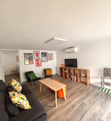 Saint-Genies-Bellevue Apartment | Appartement rétro nature avec jardin 15 min Toulouse centre