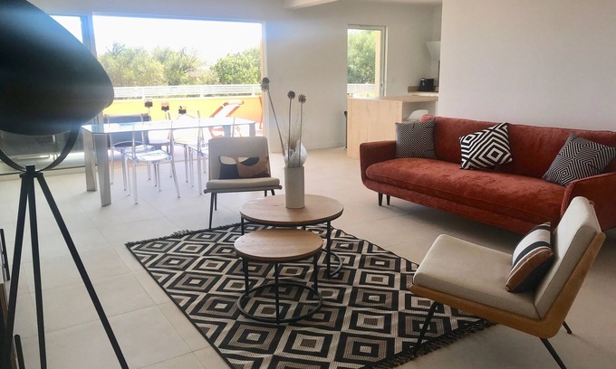 Corbara Apartment | Appartement Neuf, vue Mer, à L'ile Rousse