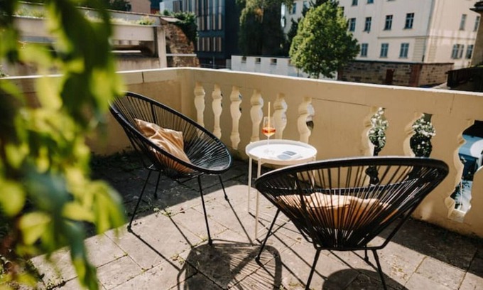 Altstadt Apartment | Appartement Residenz Bella Italia - Unterkunft mit Balkon, Terrasse & Parkplatz