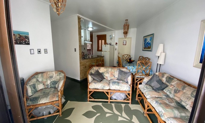 Vila Clais Apartment | Apt well decorated and complete 50 meters from the beach + beach service