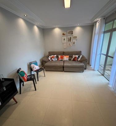 Porchat Island Apartment | Apto Vista Mar com Ar cond, Piscina e Garagem
