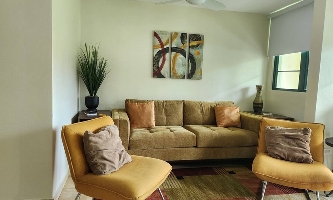 Loiza Condo | Aquatika 7302 Ocean View- 3 bdrm condo - steps to beach!