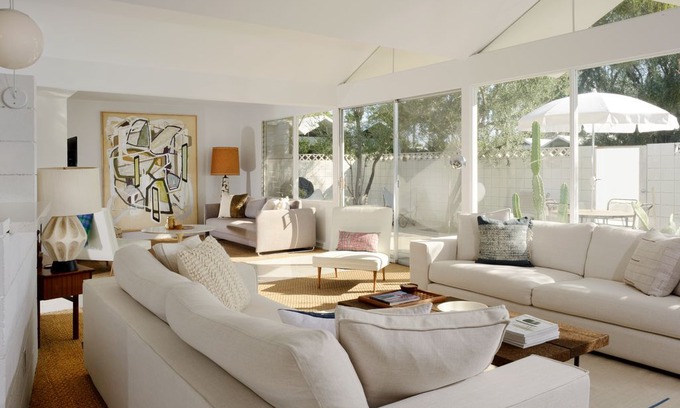 Araby Commons Apartment | Araby Park South- Quintessential mid-century modern Palm Springs condo