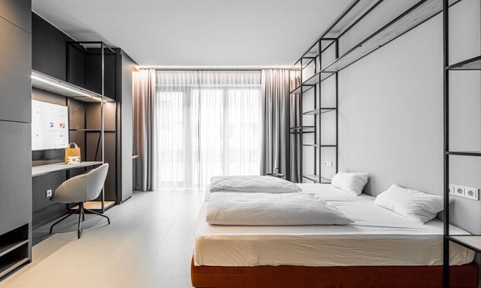 Zentrum-Ost Apartment | Arbio I Yuma Studio L Balcony Leipzig Hauptbahnhof