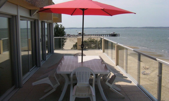 Arcachon Apartment | Arcachon Centre Front de mer Appartement120m2 Avec une Grande Terrasse Privative