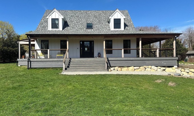 Tiverton House | Artisan-built, 4-bedroom in coastal RI, tucked bw Seekonk River & Seapowet Marsh