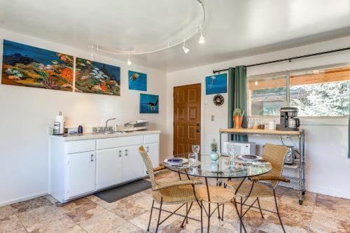 Espanola Apartment | Artsy Studio with Patio 25 Mi to Santa Fe