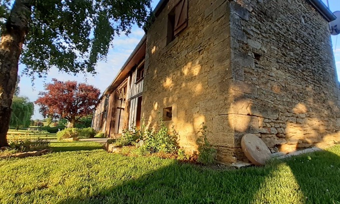 Louze Cottage | At the Gites d'Haromagnyl - 13 people