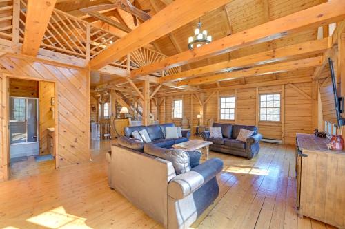 Athol House | Athol Cabin with Deck and Fire Pit, 10 Mi to Lake