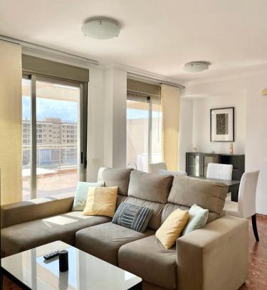Cullera Apartment | Atico luminoso en Cullera centro.