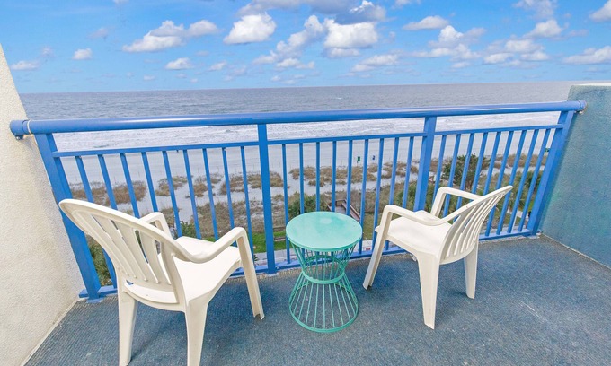 Downtown Myrtle Beach Condo | Atlantica 553, Beachfront Escape, Poolside Serenity, Ocean Sunsets