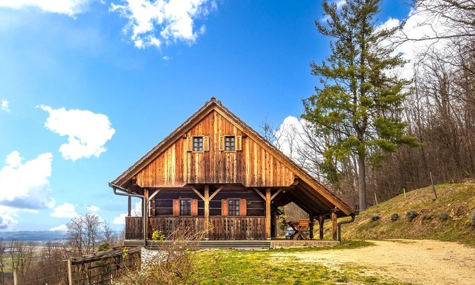Cerklje ob Krki House | Authentic Wooden House Sleme, Brežice - Mrzlava Vas, Slovenia