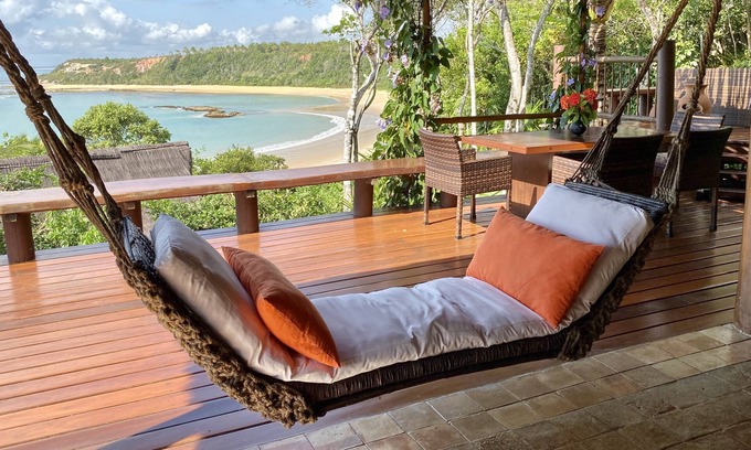 Curuipe House | Bahia Beach House, 2 - 7 people. Amazing location and sea views