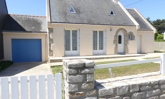 Plouharnel Ski Chalet | BAIE COTTAGE - House with garden, holiday rental Plouharnel - Quiberon bay - D189