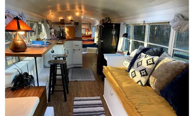 Grandview House | Baloo the Skoolie on 116 Acre Farm