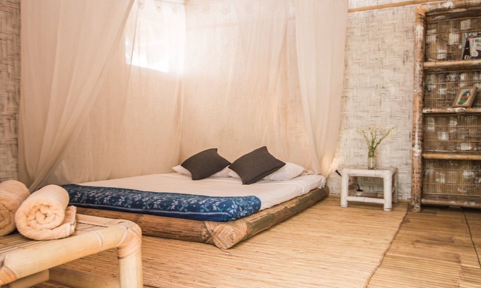 Gili Meno House | BambooHouse/2BR/Fan/4People/Yoga/GiliMeno/5minutesbeach