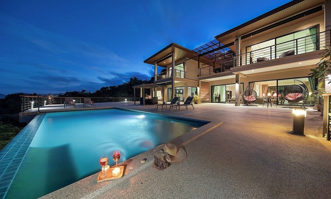 Choeng Mon Villa | Ban Nai Fan: 3 Bed Pool Villa w/Magnificent Sea View