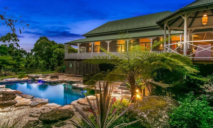Possum Creek House | Bangalla - luxury hinterland retreat with pool