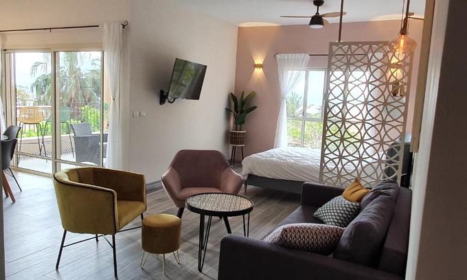 Ein Gedi Cabin | Bar suite