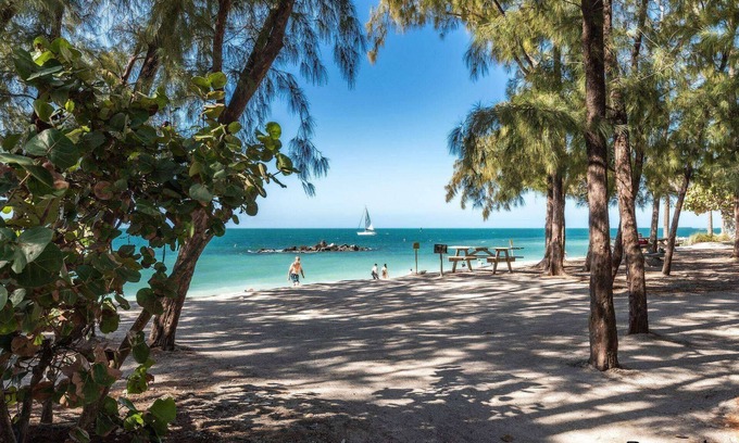 Breezeswept Beach Estates House | Barbados Bungalow: Waterfront Paradise, Canal Front, Boat Ramp, Dogs OK, Prime Ramrod Key Corner Lot