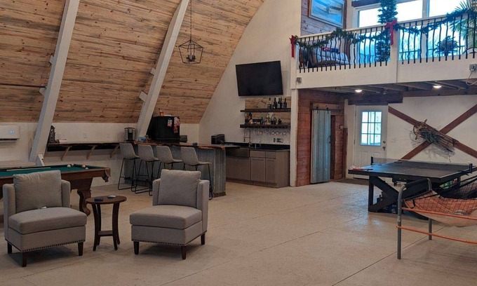 Papillion House | Barn Man Cave