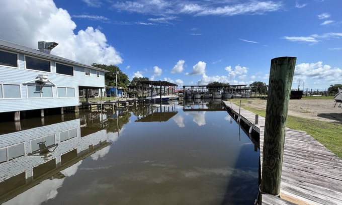 Gautier House | BB's Tiki Marina Cottage. Bring your boat! Great fishing area!