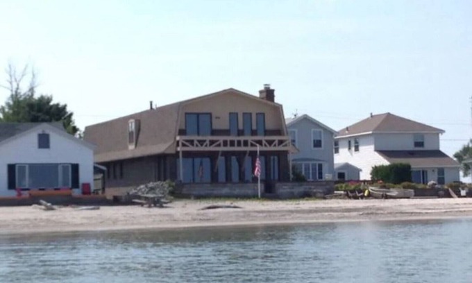 North Greece House | Beach Brick House on Lake Ontario sandy beach front