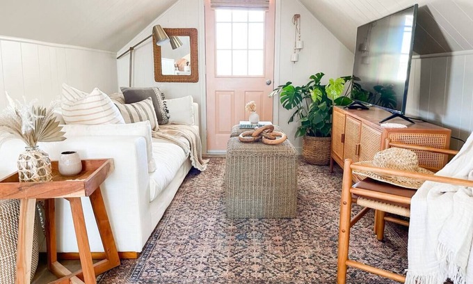 North Carolina Coast House | Beach Haven Bungalow #2-Sweet Beach Chic Cottage