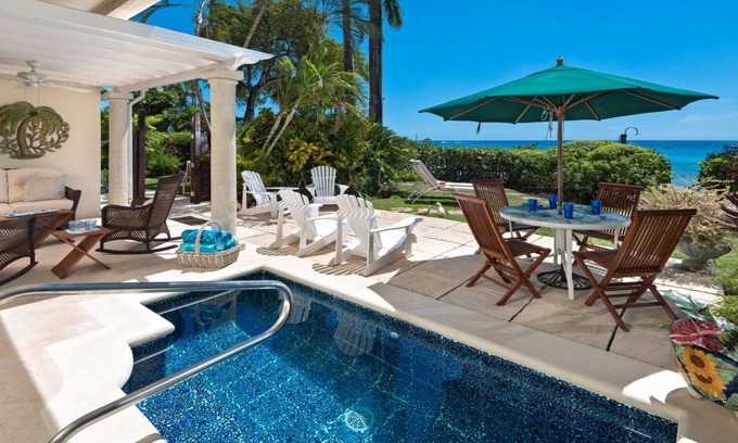Old Trees Bay House | Beach Holiday Rental On Paynes Bay With Sea Views - Includes A Cook Service.