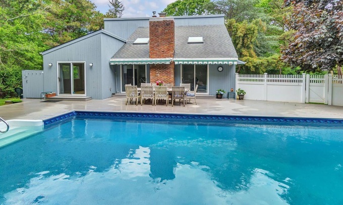 Westhampton House | Beach house in the Hamptons! 4BR, 4BA, heated pool, hot tub, game room.