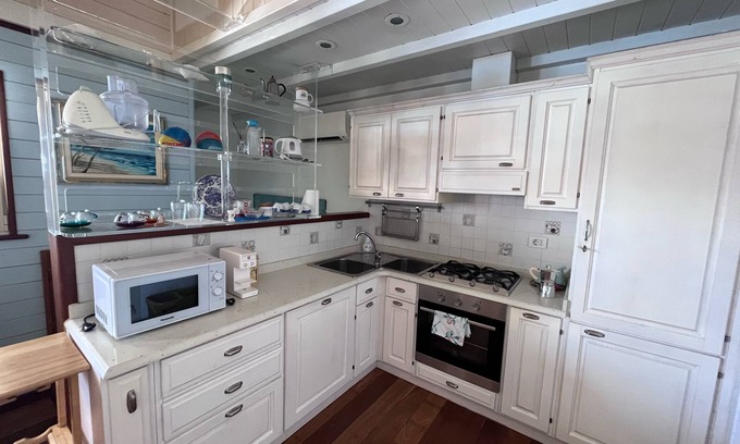 Viareggio Apartment | Beach house including beach umbrella and swimming pool with Jacuzzi