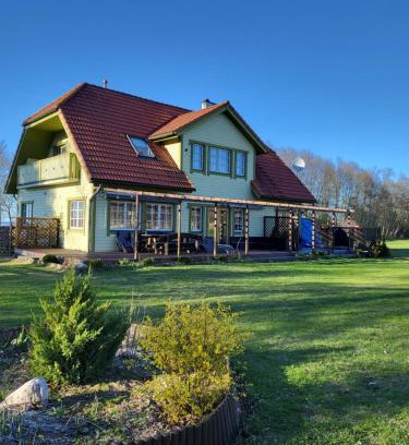 Haljala Parish House | Beach house Tolsburg with sauna