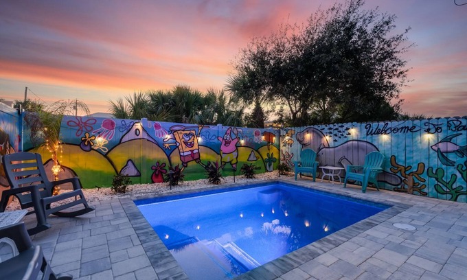 Mount Juliet House | Beach Side “Crabby Paddy", Luxury family retreat 6br 4+ bath w pool+hot tub