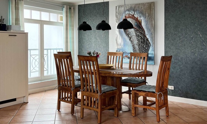 Seebad Bansin Apartment | Beachfront apartment with sea view & balcony - 2 bathrooms, for 6 people