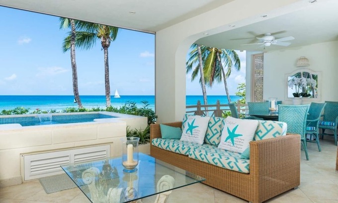 Reeds Bay Apartment | Beachfront Bliss with Spa Pool - Reeds House 9