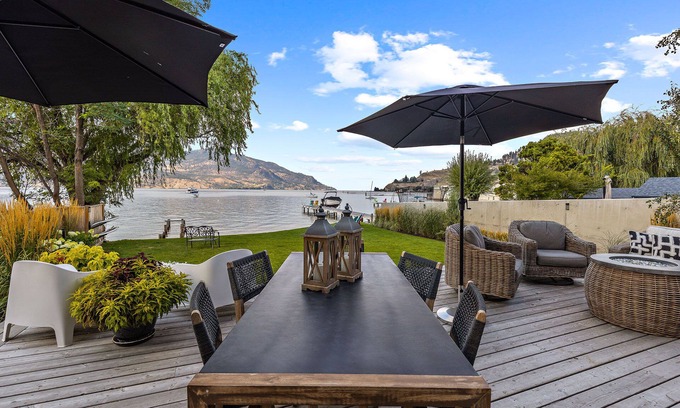 North End House | Beachfront Bungalow DT Kelowna