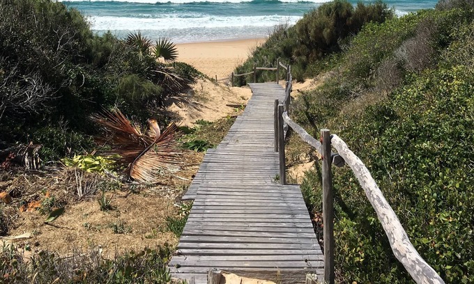 Tofo House | Beachfront House, large and clean with direct beach access and ocean views