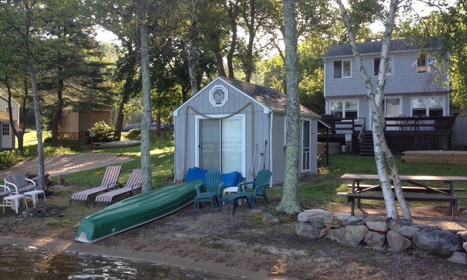 South Kingstown House | Beachfront on Indian Lake! Sandy beach, dock, family and pet friendly!