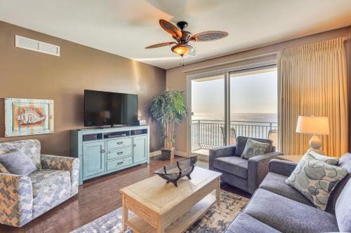 Panama City Beach Apartment | Beachfront Panama City Condo Walk to Pier Park!
