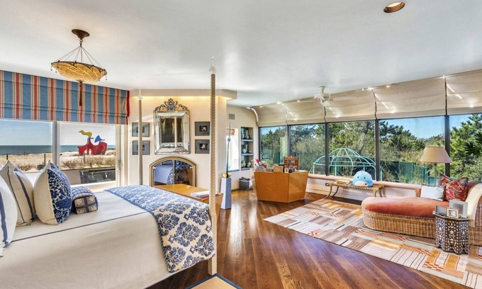Village of Southampton House | Beachfront Southampton Estate; pristine Atlantic ocean views,.