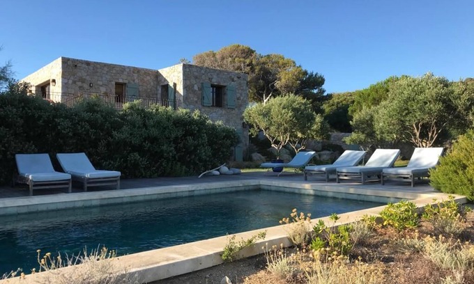 Lumio Villa | Beachfront villa. Terrace. Swimming pool.