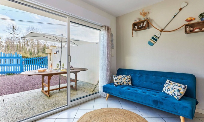 Saint-Martin-d'Audouville House | Beautiful private villa for 2 people with WIFI, TV and pets allowed