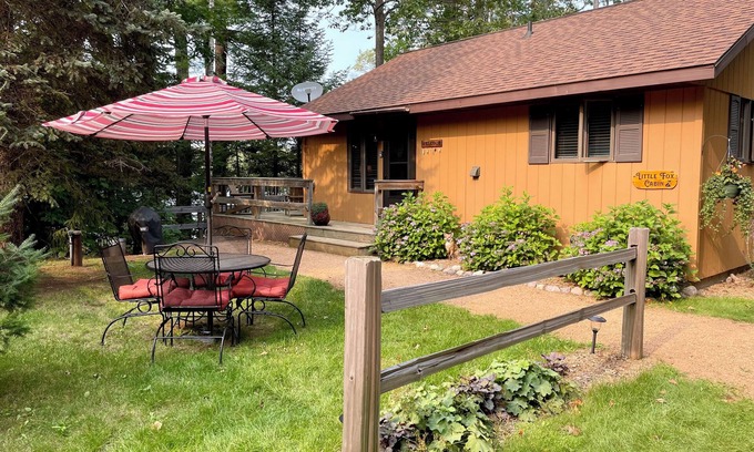 Presque Isle Cabin | Beautiful 4 season lakeside cabin w/loons, eagles and great fishing