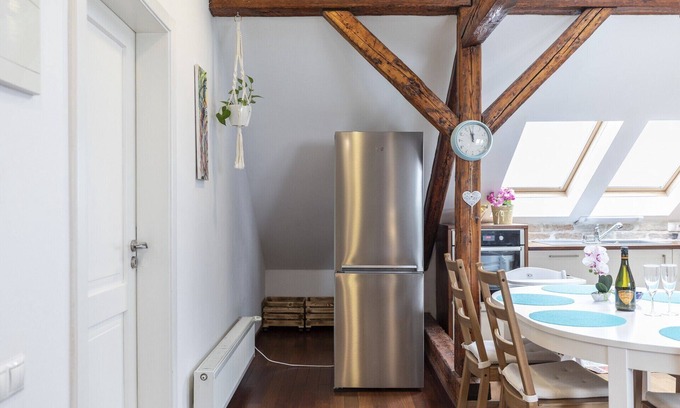 Nove Mesto Apartment | Beautiful and Romantic Penthouse With 2 Terraces